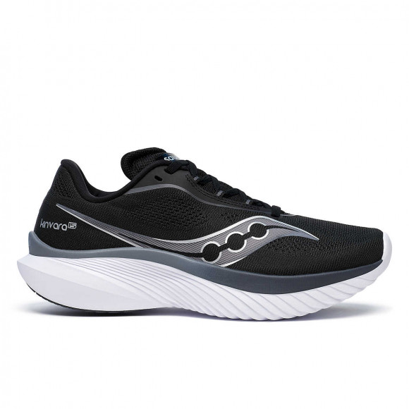 Women's saucony Summer Kinvara 15 Black|White, Size 5M  - S10967-200