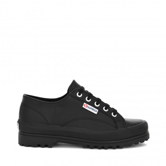 Superga - 2555 ALPINA NAPPA - Sneakers - Low Cut - Unisex - FULL BLACK - S111DSW