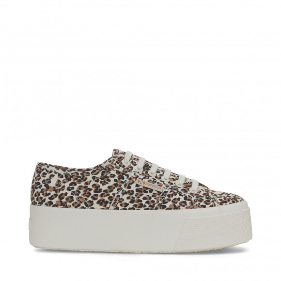 Superga - 2790 PRINT - Lady Shoes - Wedge - Woman - LT CLASSIC LEOPARD-FAVORIO - S11317W