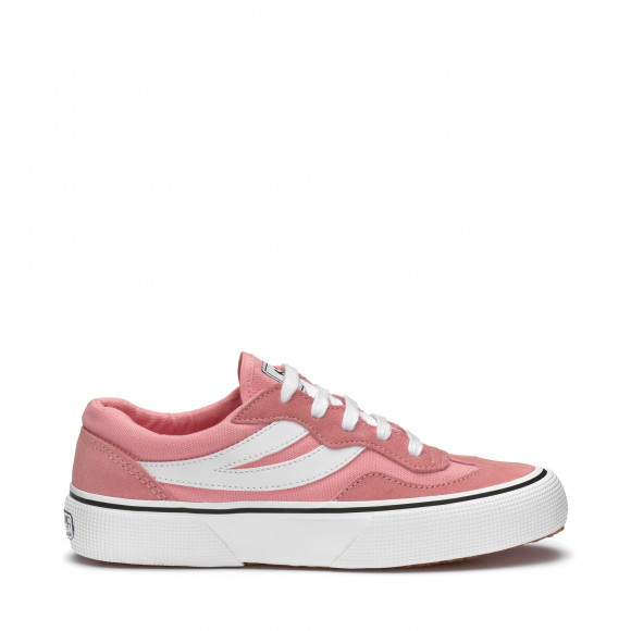 Superga - 2941 REVOLLEY COLORBLOCK - Sneakers - Low Cut - Unisex - PINK-WHITE - S1151LW