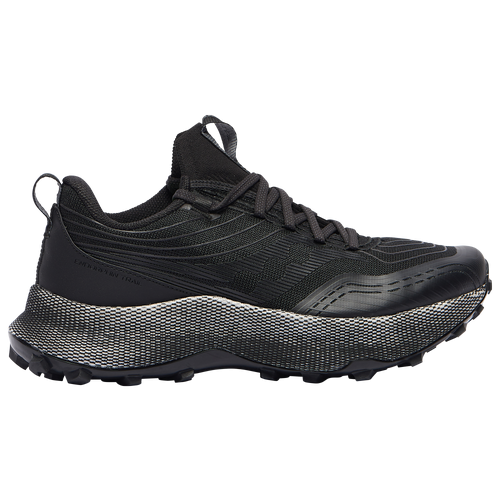 Saucony Endorphin Trail - Men's Trail Shoes - Black / Gravel - S20647-10