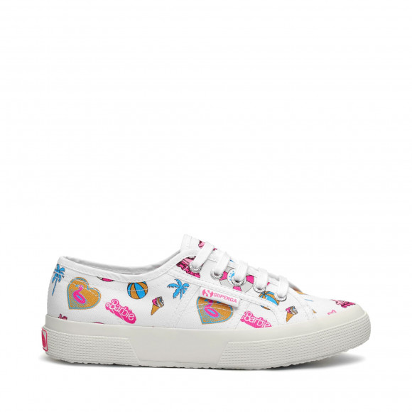 2750 BARBIE MOVIE PRINT - Le Superga - Low Cut - Woman - WHITE-SUMMER PRINT - S2134LWBRBA0335