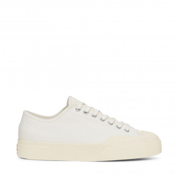 2432 WORKS LOW CUT BROKENTWILL - Le Superga - Low Cut - Unisex - WHITE-OFF WHITE - S2141GW