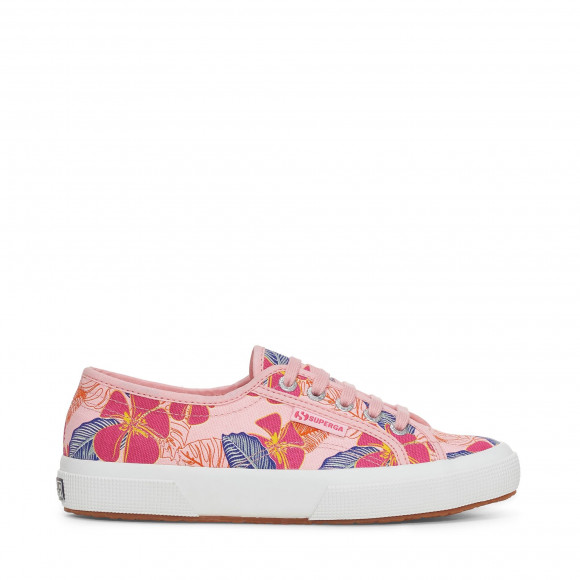 2750 HIBISCUS FLOWER PRINT - Le Superga - Low Cut - Woman - PINK-FUCHSIA HIBISCUS - S31351W