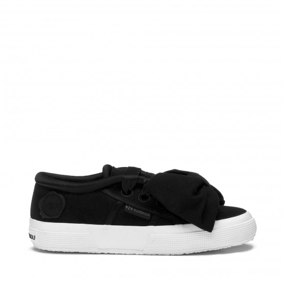 2750 COTTON BOW - Le Superga - Low Cut - Woman - BLACK - S4132XWVKTA0136