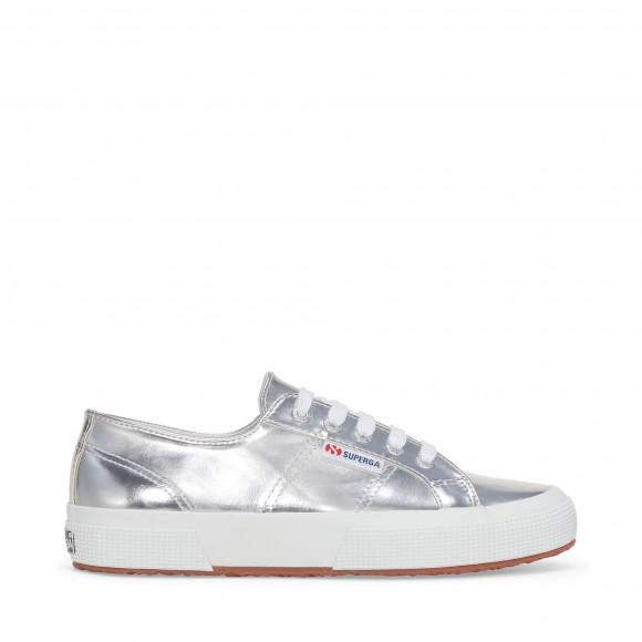 2750 MIRROR SYNTHETIC MATERIAL - Le Superga - Low Cut - Woman - SILVER - S4135CW