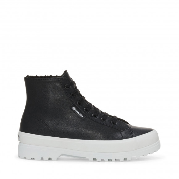 Superga - 2341 ALPINA VEGAN MATERIAL - Ankle Boots - Laced - Woman - BLACK - S4138GW