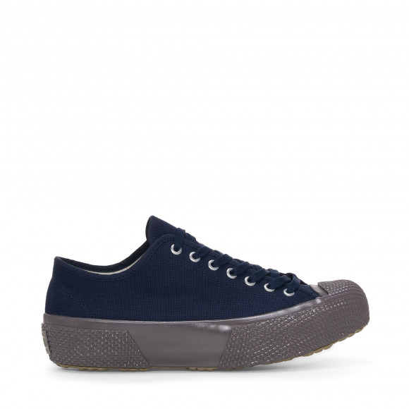 2434 MIL-SPEC LOW CUT COTTON CANVAS - Le Superga - Low Cut - Unisex - NAVY MARINE-GREY - S5135TW