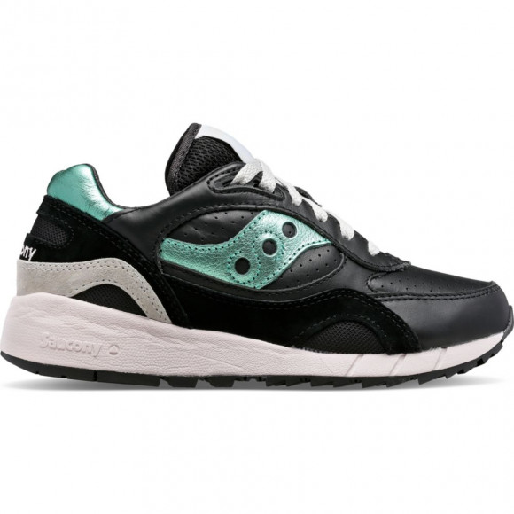 Saucony Trainers  - Shadow 6000 Leather in Black - S60692-2