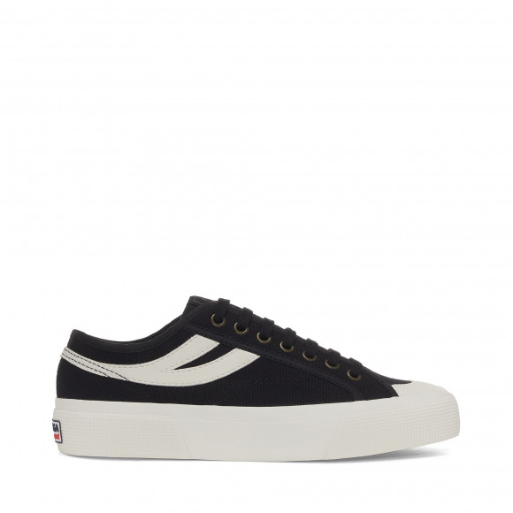 2750 PANATTA 3.0 - Le Superga - Sneaker - Unisex - BLACK-WHITE AVORIO - S6117GWPNAA0O39