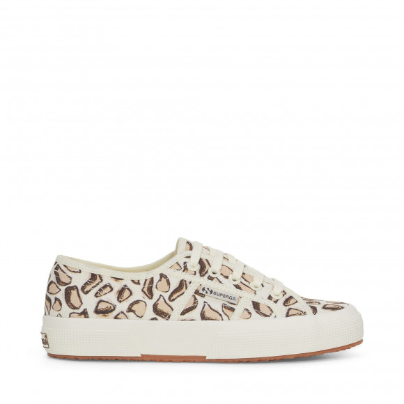 2750 GIRAFFA PRINT - Le Superga - Low Cut - Unisex - BEIGE NATURAL-GIRAFFA PRINT - S6128PW