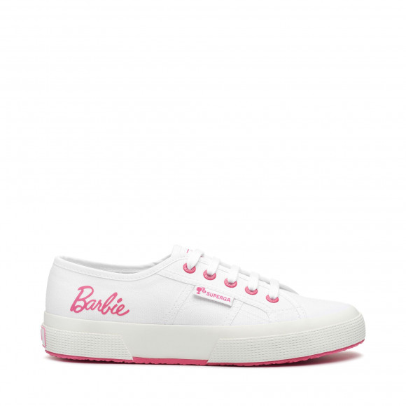 2750 BARBIE BIG LOGO - Le Superga - Low Cut - Woman - WHITE-PINK - S6133KWBRBA0135