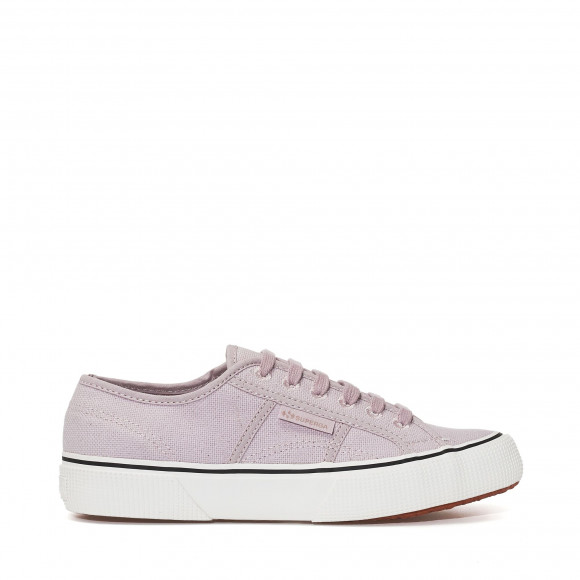 2490 BOLD ORGANIC CANVAS NATURAL DYE - Le Superga - Low Cut - Unisex - PINK MAGENTA LEAVES - S7115SW