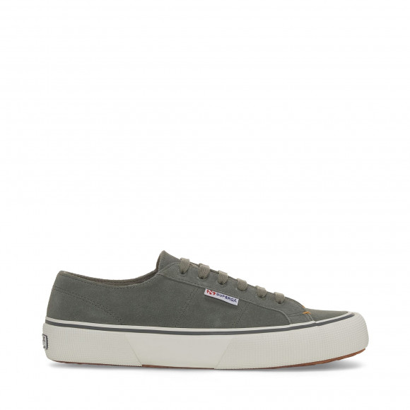 2490 BOLD SUEDE - Le Superga - Low Cut - Unisex - GREY GREENISH-FAVORIO - S7117QW