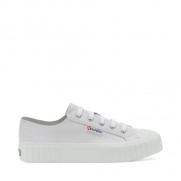 Superga - 2630 STRIPE UNLINED NAPPA - Sneakers - Low Cut - Unisex - OPTICAL WHITE - S7123HW