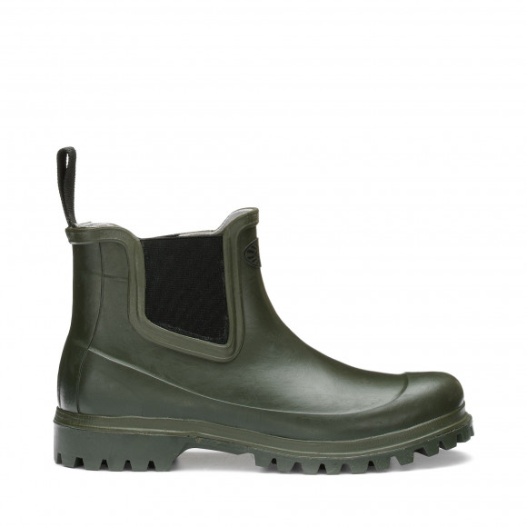 Superga - 798 RUBBER BOOTS - Rubber Boots - Mid Cut - Unisex - GREEN SHERWOOD-BLACK - S71313W