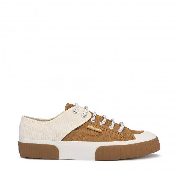 Superga - 2630 PANELS CORDUROY - Sneakers - Low Cut - Unisex - DUON-WHITE AVORO - S81373W