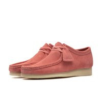 pink wallabee clarks