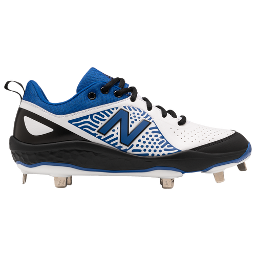 black and blue cleats