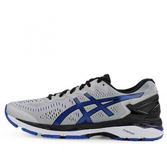 ASICS Gel - Kayano 23 GRAY/BLUE Marathon Running Shoes - Asics Core Ls 1 2 Ανδρική Μπλούζα με Μακρύ Μανίκι -