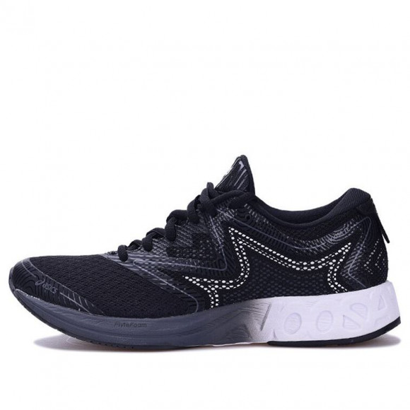 ASICS (WMNS) Noosa FF BLACK/WHITE Marathon Running Shoes T772N-9001 - T772N-9001