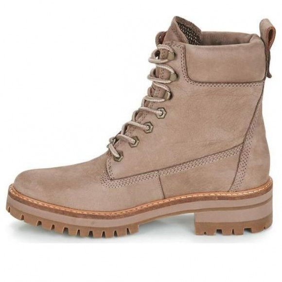 (WMNS) Timberland Courmayeur Valley 6 Inch Ankle Boot 'Taupe Nubuck' - TB0A1RQX929