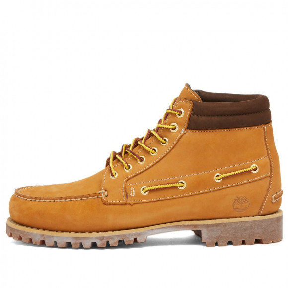 Timberland Men's Icons 7 Eye Lug Boot in Wheat Nubuck - TB0A2N4C7541