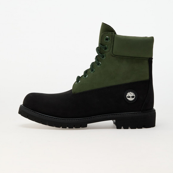 Sneakers Timberland 6 Inch Lace Up Waterproof Boot Black Nubuck/ Dark Green - TB0A2P6WEJG1