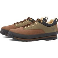 Timberland Men's Euro Hiker Low in Dark Green Nubuck