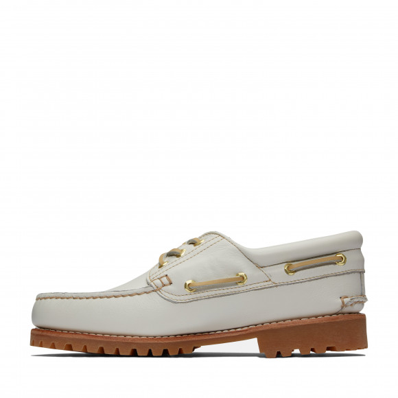 Timberland x Aim Leon Dore Three Eye Lug Hand Sewn Boat Shoes 'Off White' - TB0A67P71481