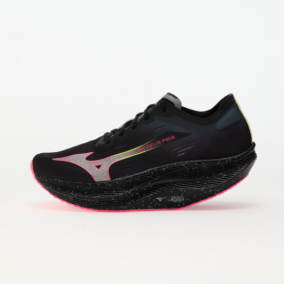 Sneakers Mizuno Wave Rebellion Pro 2 Black/ Silver/ Pink Tetra EUR 42 - U1GD24175