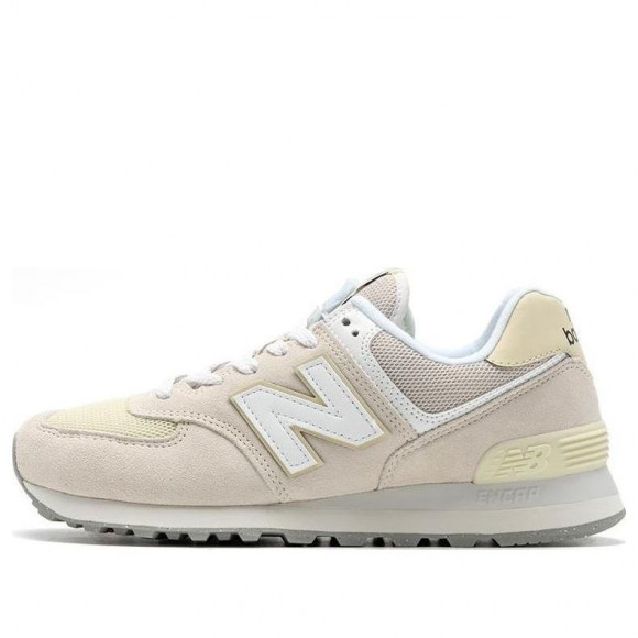 New Balance 574 Shoes 'Beige White' - U574FOG-D