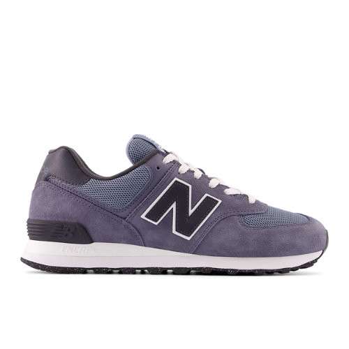 New Balance Unisex 574 Sneakers - Grey/Black - U574GGE