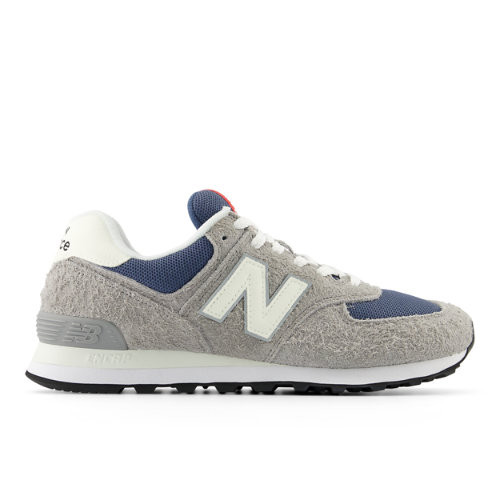 New Balance Unisex 574 - Grey/White - U574GWH