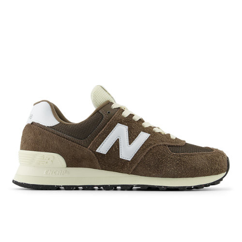 New Balance Unisex 574 Sneakers - Brown/Beige/Black - U574RBI