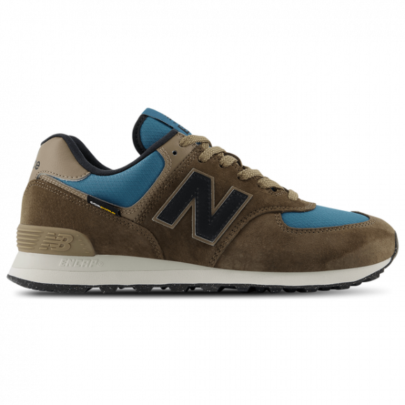 New Balance 574 Men Shoes - Brown - Size: 6.5 - Leather - Foot Locker - U574SOB