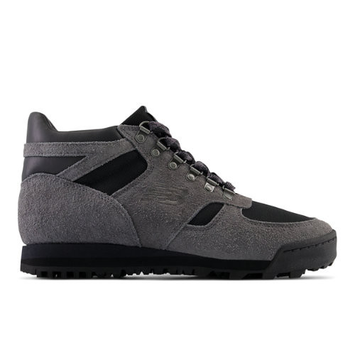 New Balance Unisex Rainier in Grey/Black Leather - URAINECB