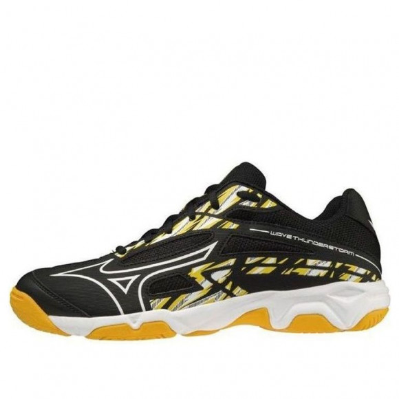 Mizuno Wave Thunderstorm 'Black White Yellow' - V1GA222144