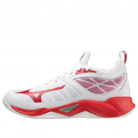 Mizuno Wave Dimension 'White Red' - V1GC224067