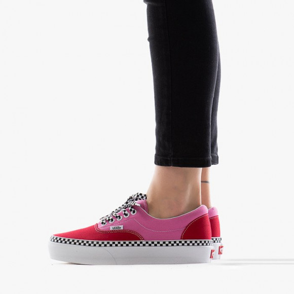 vans platform pink