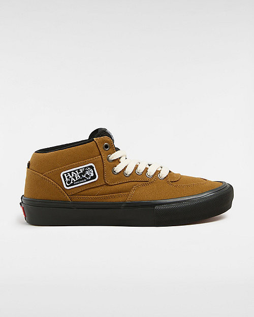 VANS Chaussures Skate Half Cab Duck Canvas (golden Brown/bl) Unisex Marron - VN0007PG11D