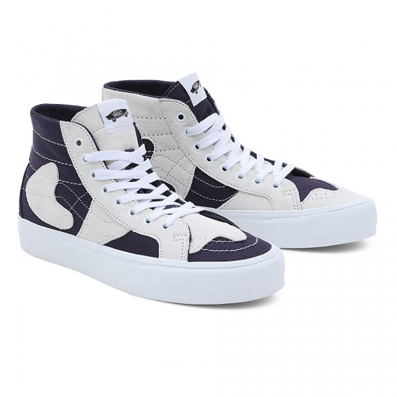 Sk8-Hi WP VR3 LX 'Patchwork - White Navy' - VN0007QGW00