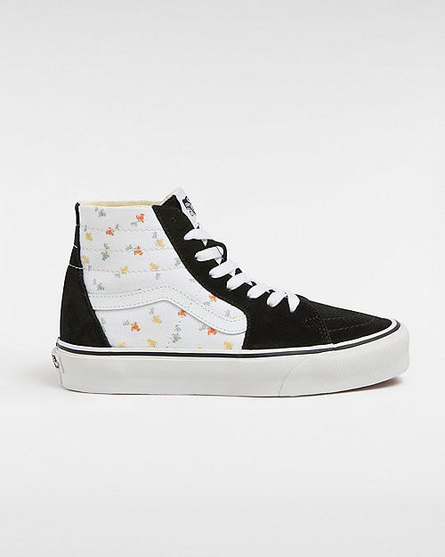 vans White Sk8-hi Tapered Shoes (floral) Unisex Multicolour - VN0009QPNX0