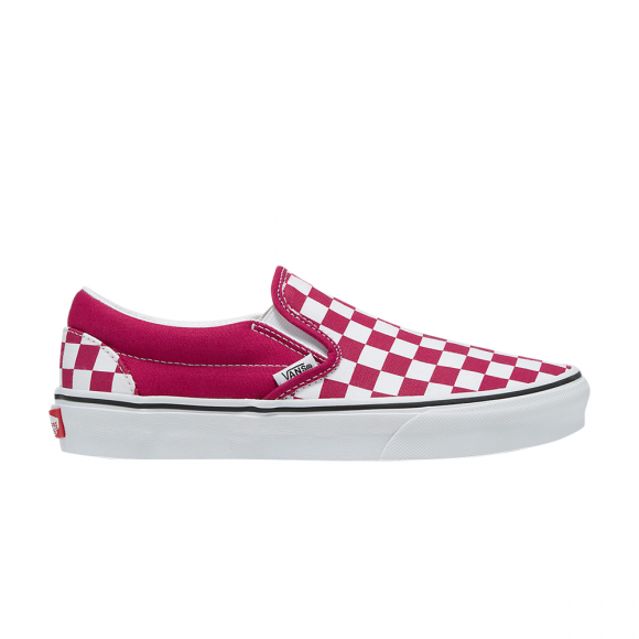 Classic Slip-On 'Checkerboard - Cherries Jubilee'