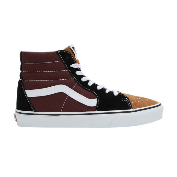 Sk8-Hi 'Color Block - Black Brown' - VN000BW7YS8