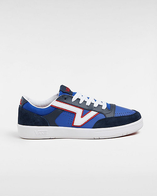 VANS Lowland Comfycush Shoes (navy/white/red) Unisex Blue - VN000BWBY7T