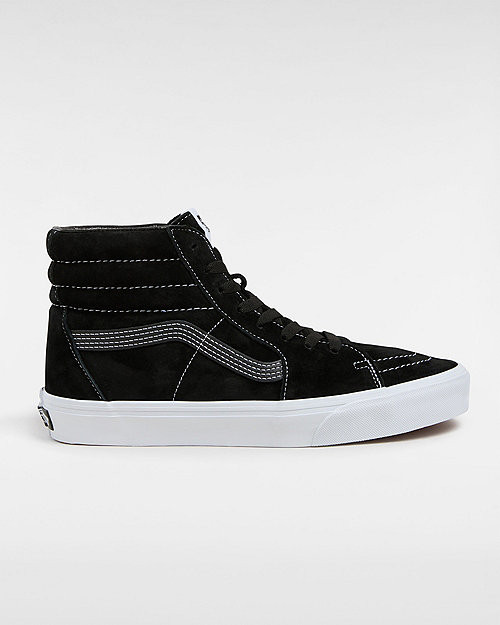 VANS Sk8-hi Pig Suede Shoes (black) Unisex Black - VN000CMXBM8