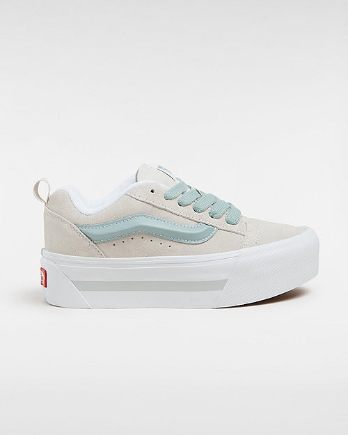 VANS Knu Stack Shoes (lunar Rock) Women White - VN000CP67VF