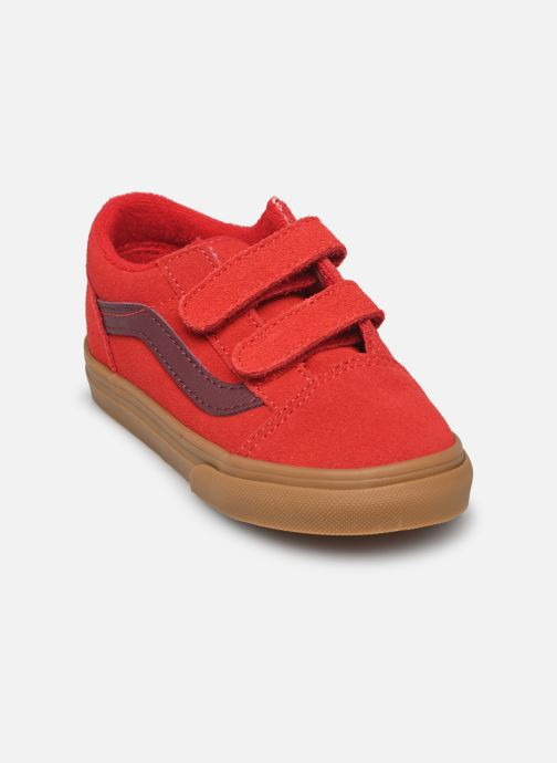 Baskets Vans Old Skool V BB pour  Enfant - VN000CPZRED