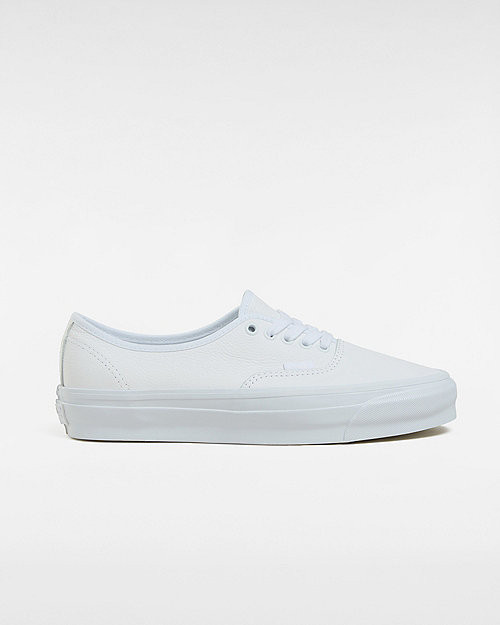 VANS Premium Authentic 44 Schuhe (lx Leather White/white) Unisex Weiß - VN000CQAWWW